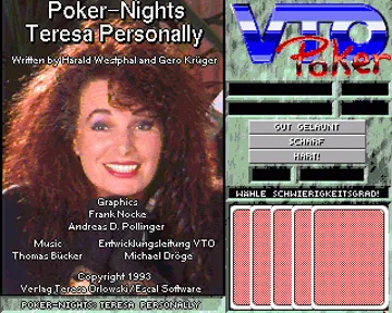 Poker Nights - Teresa Personally_Disk1 screen shot title